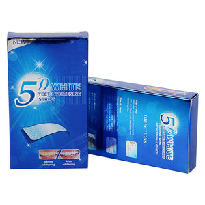 5D Gel Teeth Whitening Strips White Tooth