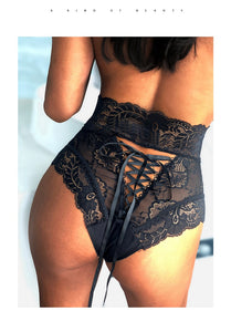 Snooz- High-Waist Lace Panties