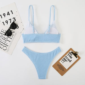 Snooz- High Cut Bikini Set