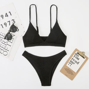 Snooz- High Cut Bikini Set