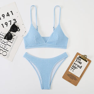 Snooz- High Cut Bikini Set