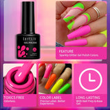 Neon Nail Gel Polish